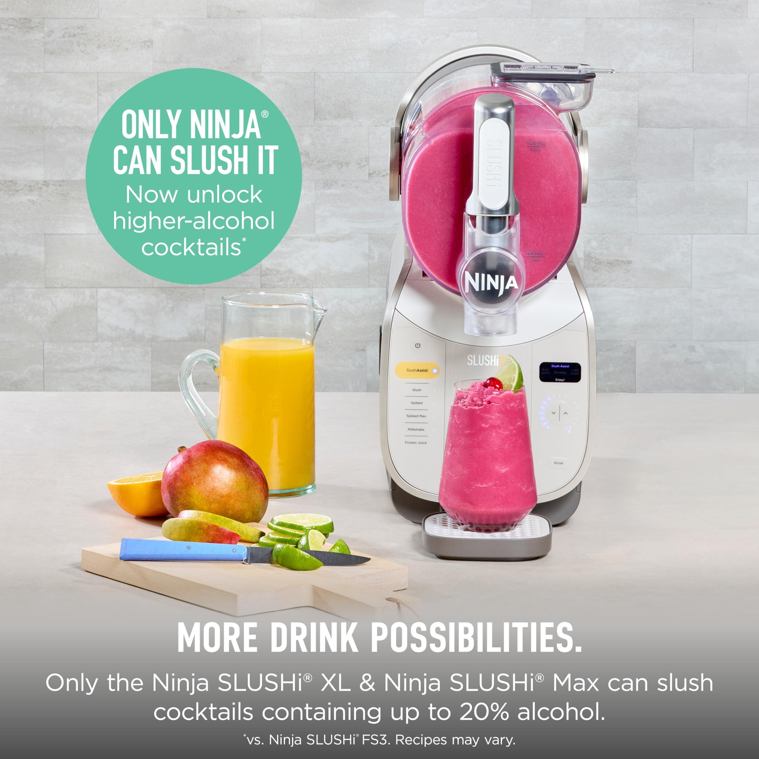 Ninja SLUSHi XL Smart Frozen Drink Maker, Slush Machine with SlushAssist Technology, 150 oz Capacity, Makes Sodas, Margaritas, Frappes