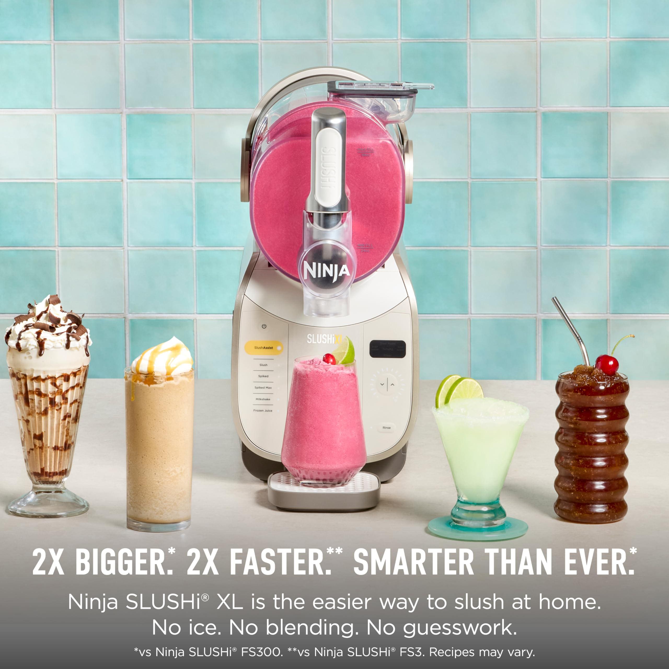 Ninja SLUSHi XL Smart Frozen Drink Maker, Slush Machine with SlushAssist Technology, 150 oz Capacity, Makes Sodas, Margaritas, Frappes