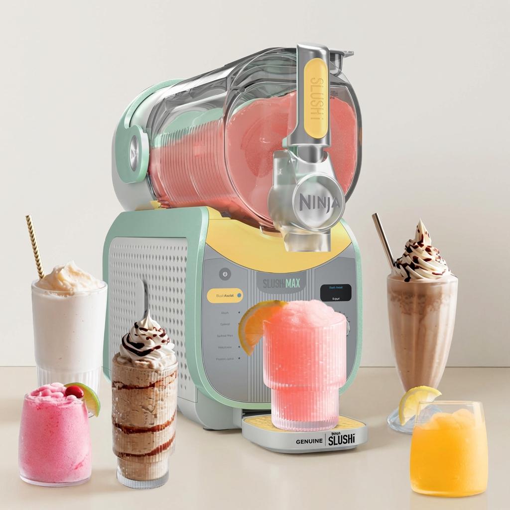Ninja SLUSHi Max XXL Smart Frozen Drink Maker, 150 oz Party-Size Capacity, No Ice Needed, 6 Preset Programs, Keeps Ideal Temperature Texture