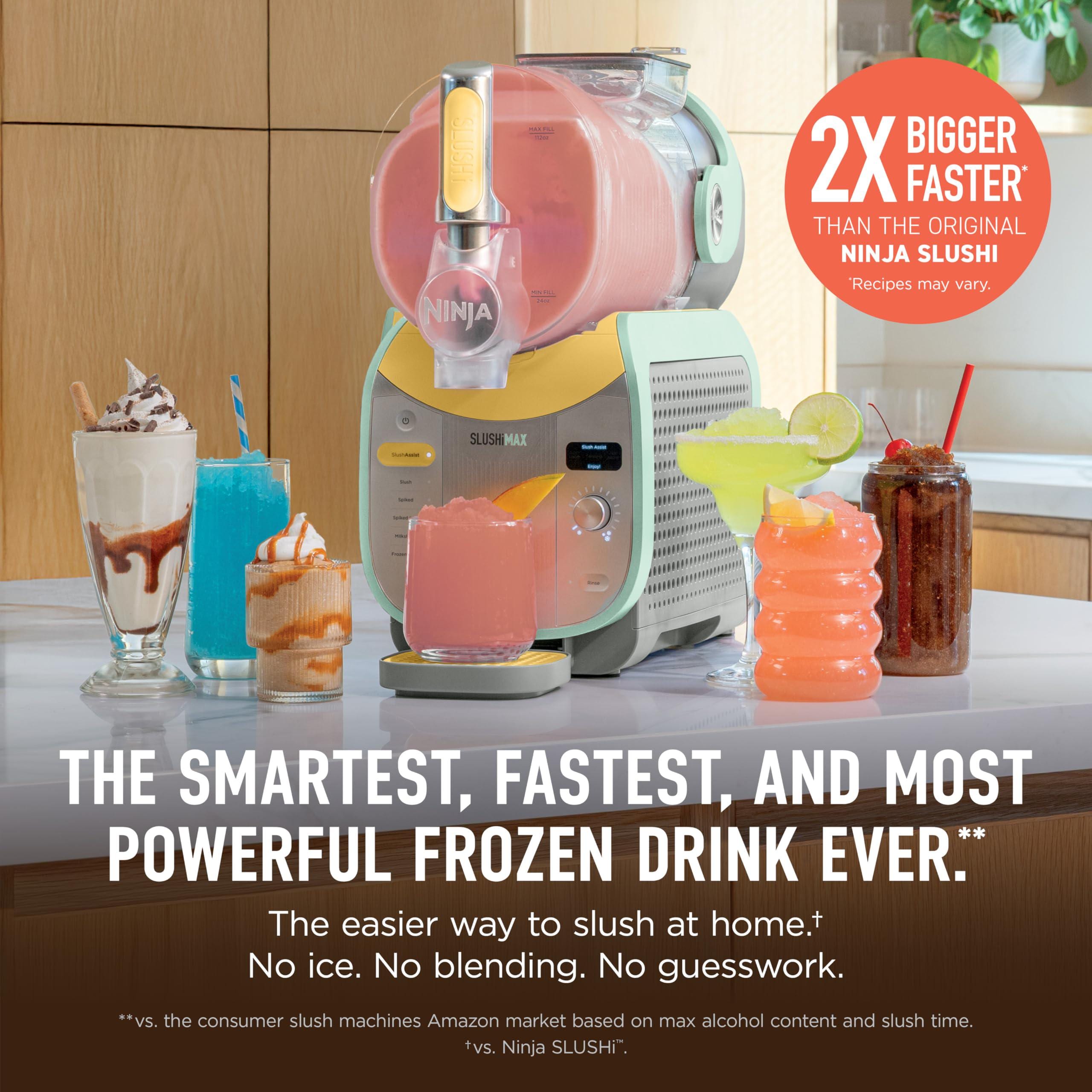 Ninja SLUSHi Max XXL Smart Frozen Drink Maker, 150 oz Party-Size Capacity, No Ice Needed, 6 Preset Programs, Keeps Ideal Temperature Texture
